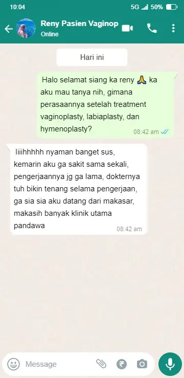 Testimoni pasien renny